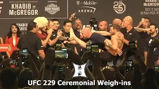 UFC 229: Khabib Nurmagomedov vs Conor McGregor Ceremonial Weigh-ins