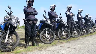 Guarda Municipal passa por treinamento com motos