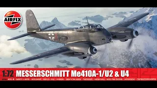 NEW! 1/72 Airfix Me410A-1/U2&U4 (AO4066) review