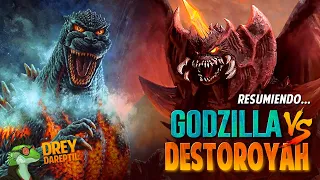 Resumiendo... La MUERTE de GODZILLA (1995) | Drey Dareptil