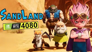 Sand Land PC RTX 4080 4K Ultra Gameplay | No FPS Counter