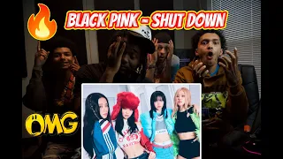 AMERICANS REACT TO BLACKPINK - ‘Shut Down’ M/V / GROUP REACTION!