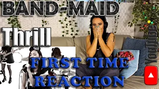 My First Time Reaction to Band Maid's Thrill