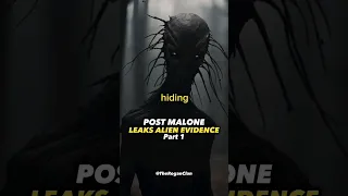 Post Malone Leaks Alien Evidence! #joerogan #alien #ufo #area51