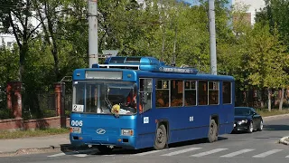 💥🚎 Поездка на троллейбусе БТЗ 52761Р по 2 маршруту.