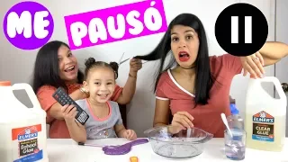 PAUSE 🛑 SLIME CHALLENGE 2 ✌️ with FAMILY | Controlando 🕹️ a ANDY HILARIO