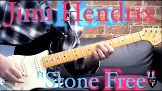 Jimi Hendrix - "Stone Free" - Rock Guitar Cover