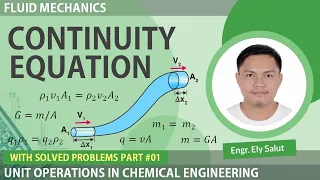 CONTINUITY EQUATION | MOMENTUM TRANSFER| ENGINEERING FLUID MECHANICS AND HYDRAULICS