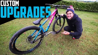 NEW CUSTOM PARTS MAKE THIS THE ULTIMATE DIRT JUMP BIKE!!