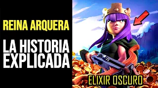 CLASH ROYALE: La Historia de la REINA ARQUERA | ¿Creada en Elixir Oscuro?