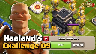 Easily 3 Stars! NOBLE NUMBER 9 - Haaland's Challenge #9 (Clash of Clans)