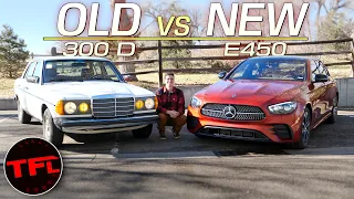 Has Mercedes Improved The BEST Car In The World? Let’s Find Out - 1982 vs 2021 Mercedes E-Class