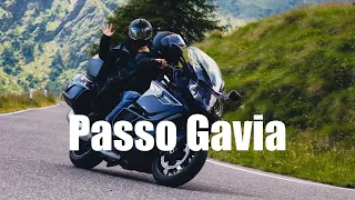 2018 K1600GT climbing Passo Gavia - Italy