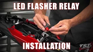 How to install an LED Flasher Relay on a 2017+ Yamaha FZ-09 MT-09 by TST Industries