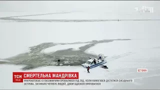 В Естонії на морі провалився мікроавтобус із пасажирами