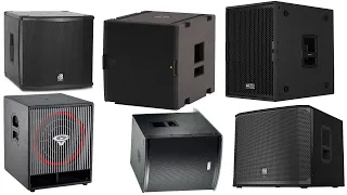 TOP 5 15" Subwoofer Active