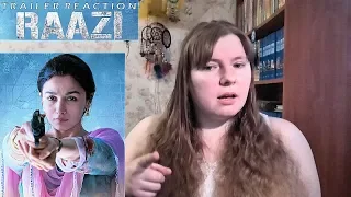 RAAZI Trailer Reaction  | Alia Bhatt | Vicky Kaushal