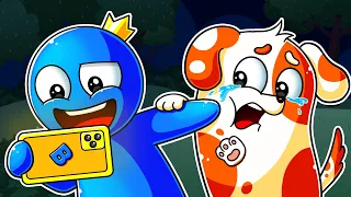 Hoo Doo and Rainbow Friends Blue's Passion for Phones | Hoo Doo Beagle