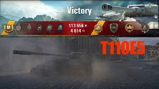 World of Tanks - T110E5 || 10 Kills || 9.000 Dmg || 13.800+ WN8