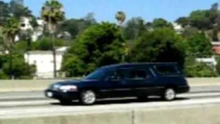 Michael Jackson Funeral Motorcade