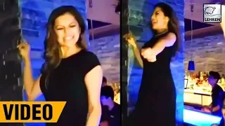 Drashti Dhami Dancing On A Table At A Party Watch Video