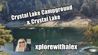 Crystal Lake /Crystal Lake CampGround, CA.