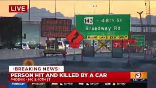 Deadly I-10E crash snarls traffic south of Phoenix Sky Harbor