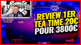 REVIEW 1ER TEA TIME 20€ POUR 3800€ !