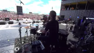 Нашествие 2016 / Мельница - Никогда (Drum Cam)