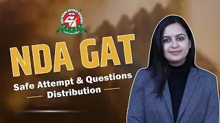 NDA GAT Preparation - कैसे करें Questions Distribution? | NDA 2 2023 GAT Important Chapter #nda