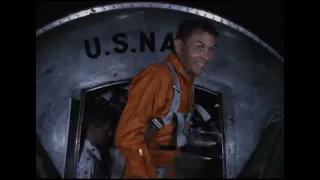 Gemini astronauts in the Aviation Medical Accelerator Laboratory - 1960s footages ( No sound )