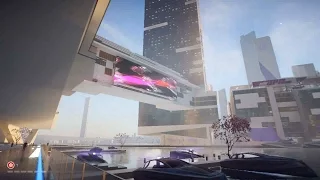 Mirror's Edge Catalyst-Getting out of bounds in The View