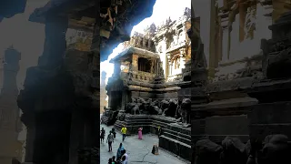 World famous ellora caves in aurangabad maharashtra | #shorts #youtubeshorts #travelwithprabhakar