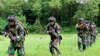 Datang Pertama Kali ‼️ TARUNA Langsung GABUNG Praktek Tempur Kesenjataan Manggala