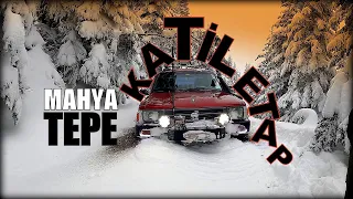 4 ARAÇ BATTIK💥KATİL ETAP💥 MAHYA TEPE 💥#4x4  #hilux 💥#jeep  #l200  #snow    #adventure    #offroad