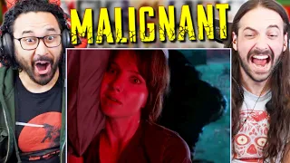 MALIGNANT TRAILER REACTION!! James Wan Horror Film | Review