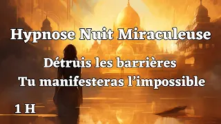 C'est fou mais ça marche! Tu manifesteras l'impossible en écoutant cette hypnose miracle en dormant