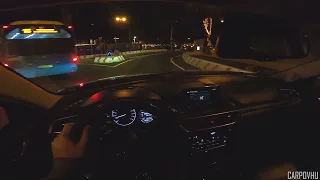 2017 Mazda 6 2.5 Petrol/Benzin 141 kW (~192 Le) - Hungarian NIGHT POV Drive - Magyar POV videó