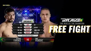 BRAVE CF 8 FREE FIGHT: THE RISE OF CHAMPIONS KLIDSON  VS TIMO FEUCHT LIGHT HEAVYWEIGHT TITLE FIGHT