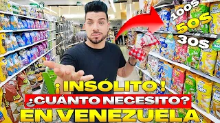 ¡¡INSÓLITO! ¿CUÁNTO NECESITO PARA HACER MERCADO? en VENEZUELA en 2024 @Josehmalon