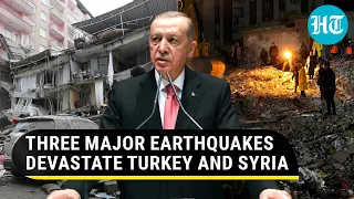 Turkey Earthquake: Building collapses during live broadcast | Death toll goes up