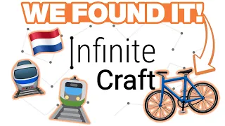 Finding a Bicycle 🚲 in Infinite Craft