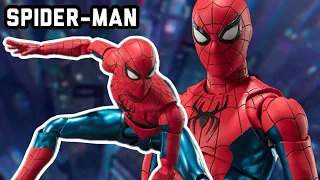 THE BEST SH FIGUARTS SPIDER-MAN!!!! Spider-Man New Red & Blue Suit Action Figure Review BANDAI