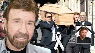 8 HORAS DA MANHÃ! No funeral de Chuck Norris, Jean-Claude Van Damme e milhões de fãs choraram