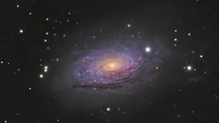 M63 Sunflower Galaxy through my telescope