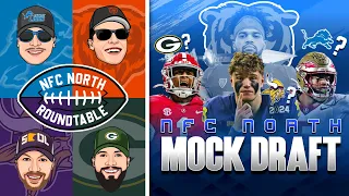 NFC NORTH ROUNDTABLE | Full 7 Round Mock Draft 2024