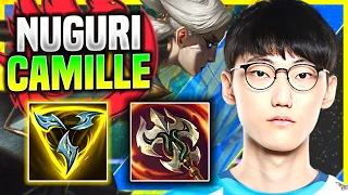 NUGURI CHILLING WITH CAMILLE! - FPX Nuguri Plays Camille Top vs Aatrox! | Season 11