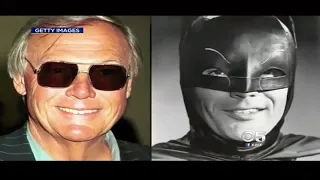 Adam West:  News Report of His Death - June 9, 2017