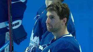 John Tavares receives standing ovation, scores a goal