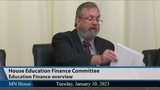 House Education Finance Committee 1/10/23